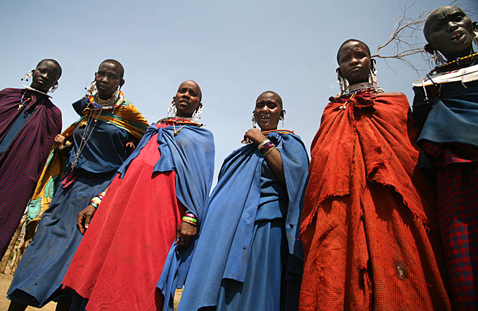 maasai women